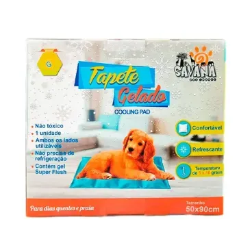 Tapete Gelado para Caes Savana Pet G 50x90
